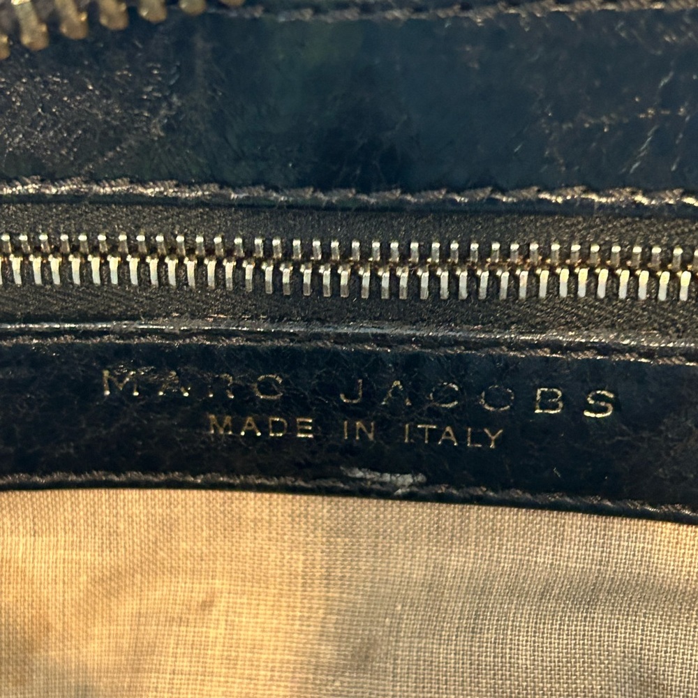 Marc Jacobs, Black Leather Bag - Picture 2 of 9